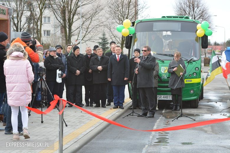 Uroczystości otwarcia Średzkiej Komunikacji Publicznej w Środzie Śląskiej