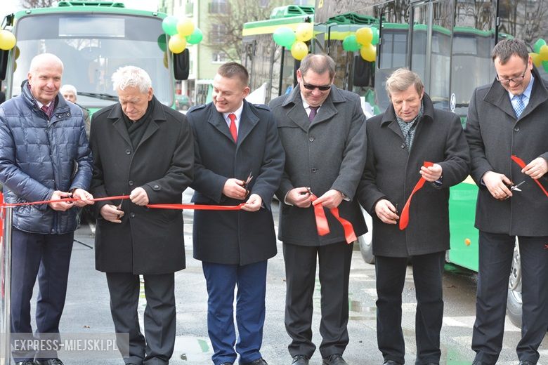 Uroczystości otwarcia Średzkiej Komunikacji Publicznej w Środzie Śląskiej