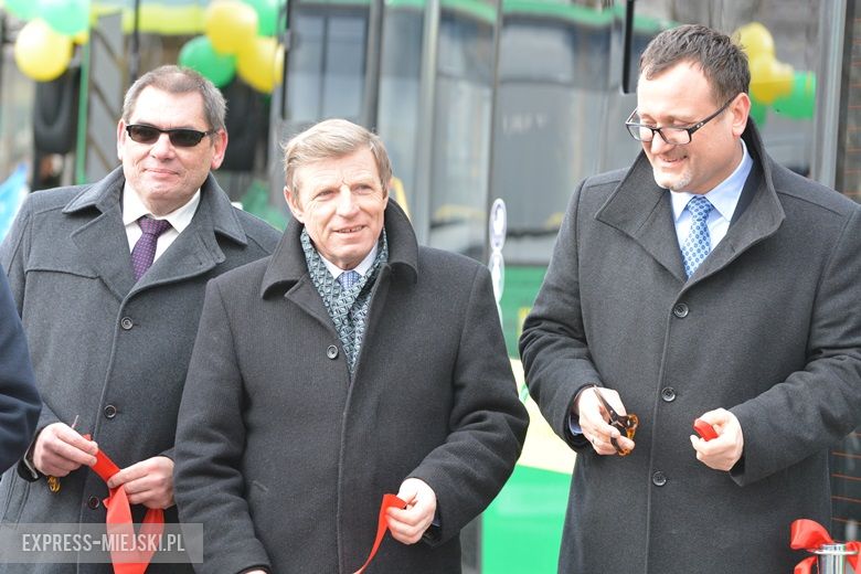 Uroczystości otwarcia Średzkiej Komunikacji Publicznej w Środzie Śląskiej