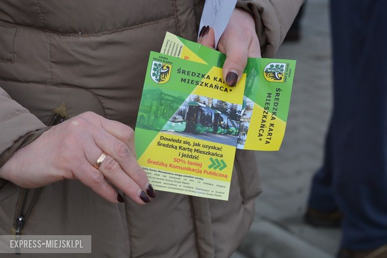 Uroczystości otwarcia Średzkiej Komunikacji Publicznej w Środzie Śląskiej
