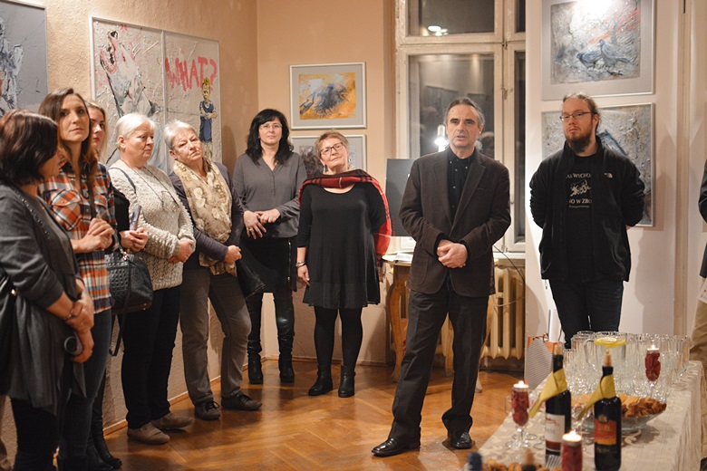 Wernisaż artysty w muzeum