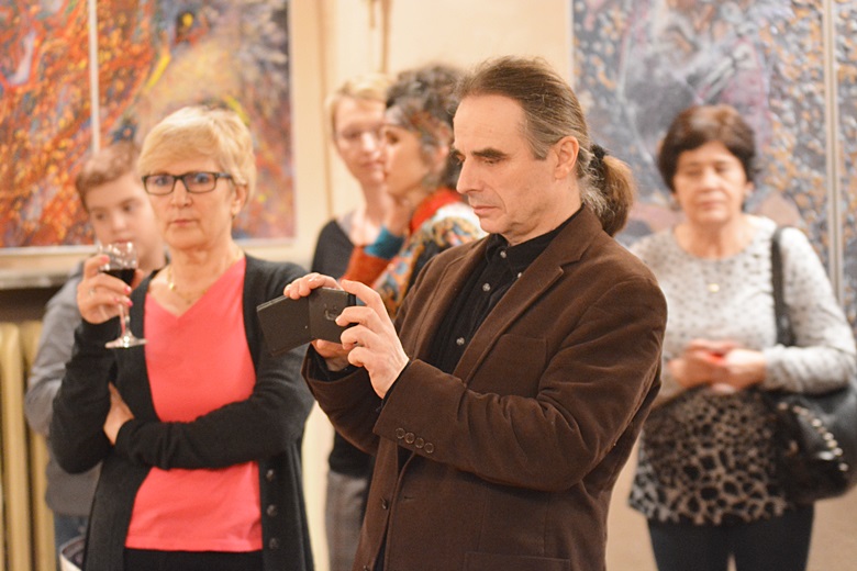 Wernisaż artysty w muzeum