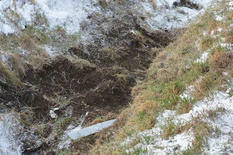 Auto osobowe dachowało koło Środy Śląskiej