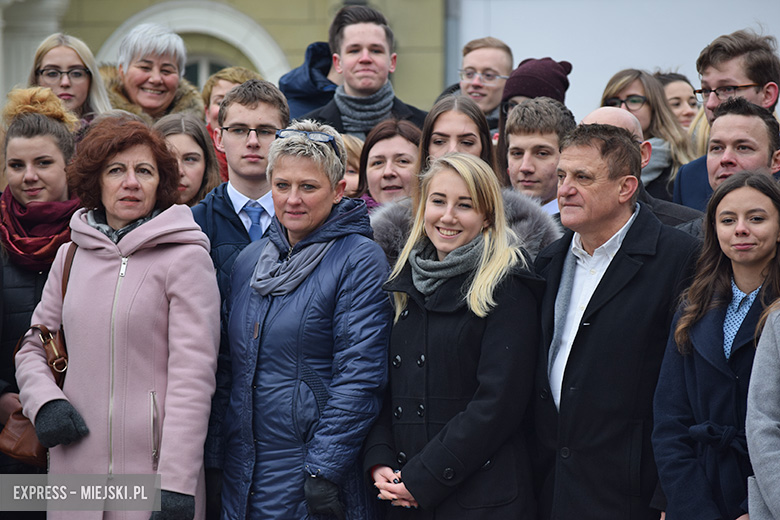 Maturzyści zatańczyli dla Rolanda