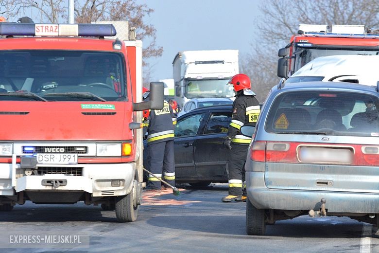 Kolizja na drodze nr 346