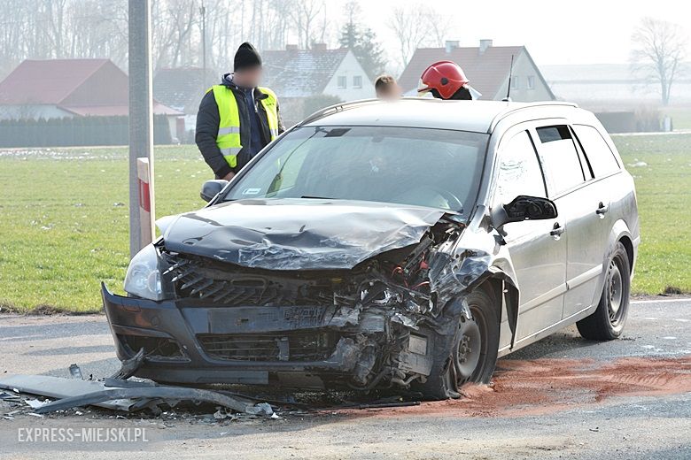Kolizja na drodze nr 346