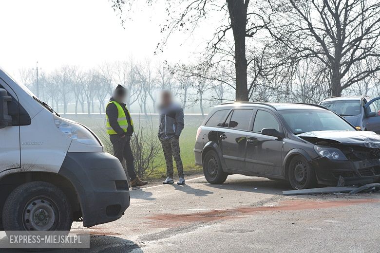 Kolizja na drodze nr 346