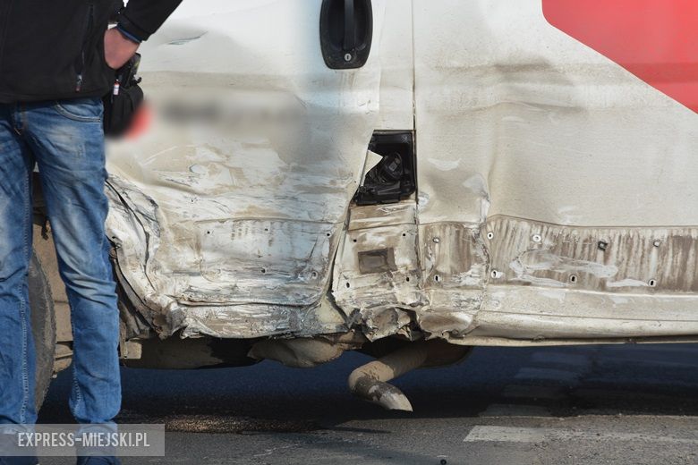 Kolizja na drodze nr 346