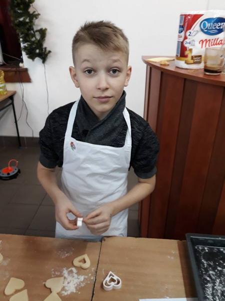 Wspólne pieczenie pączków Juszczynie