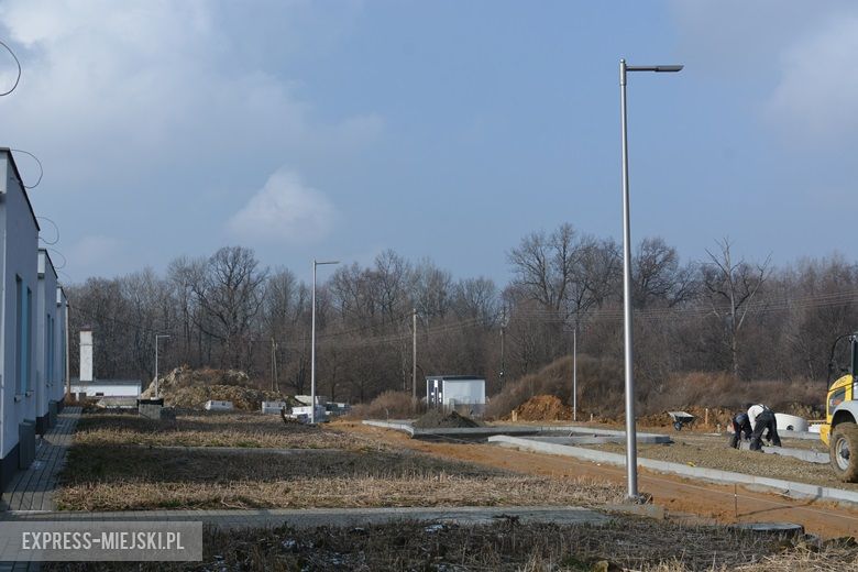 Plac budowy osiedla socjalnego