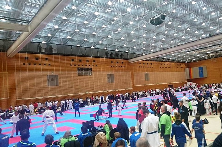 Turniej karate w Berlinie