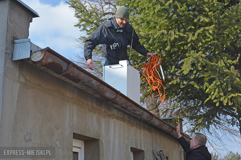 Instalacja pyłomierza