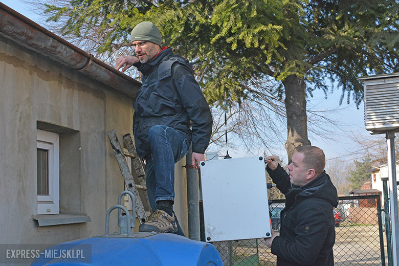 Instalacja pyłomierza