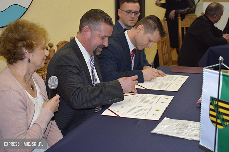 Podpisanie umowy o współpracy z gminą Großharthau