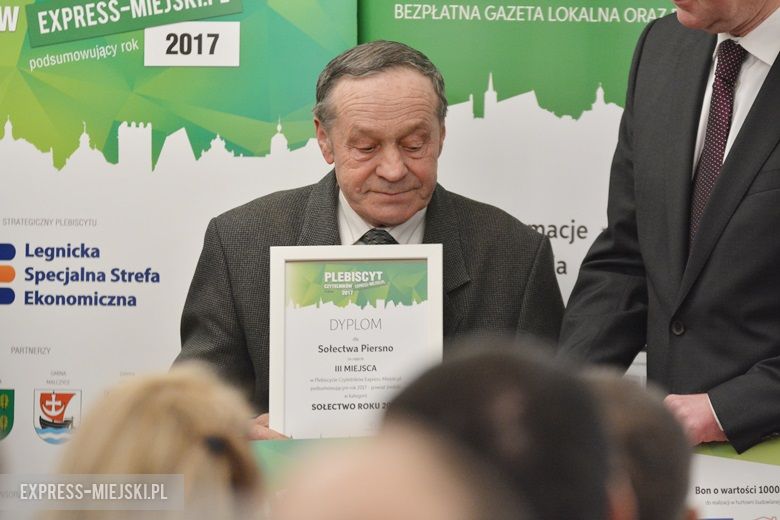 Gala podsumowująca plebiscyt w Zamku na Wodzie w Wojnowicach