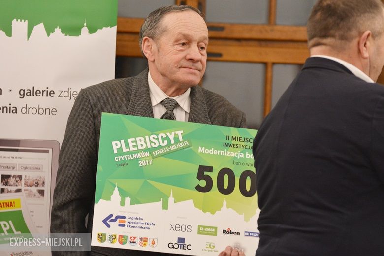 Gala podsumowująca plebiscyt w Zamku na Wodzie w Wojnowicach