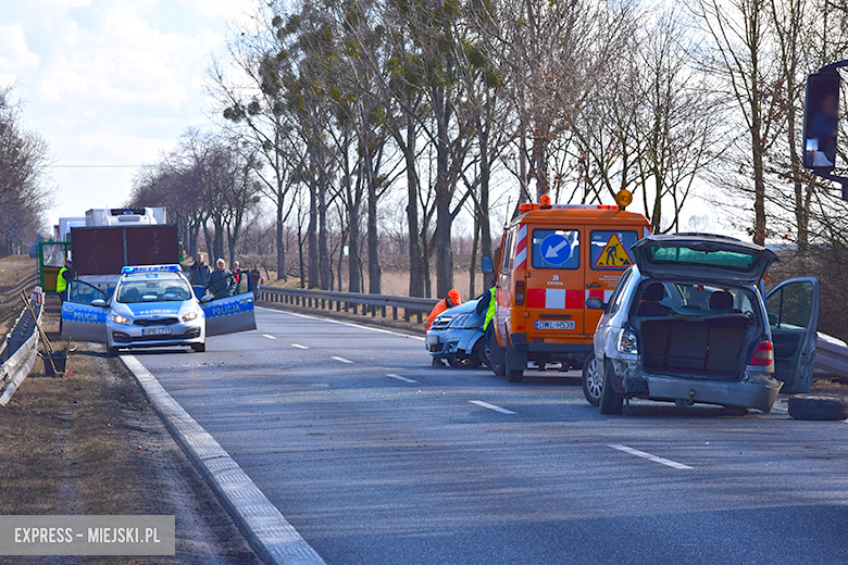 Kolizja na drodze krajowej nr 94