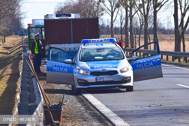 Kolizja na drodze krajowej nr 94