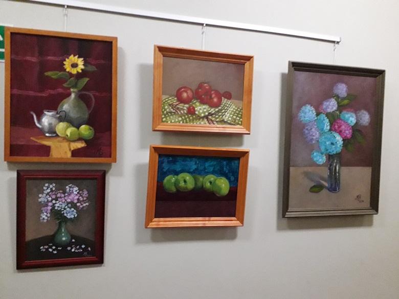 Prace artystki w średzkim muzeum