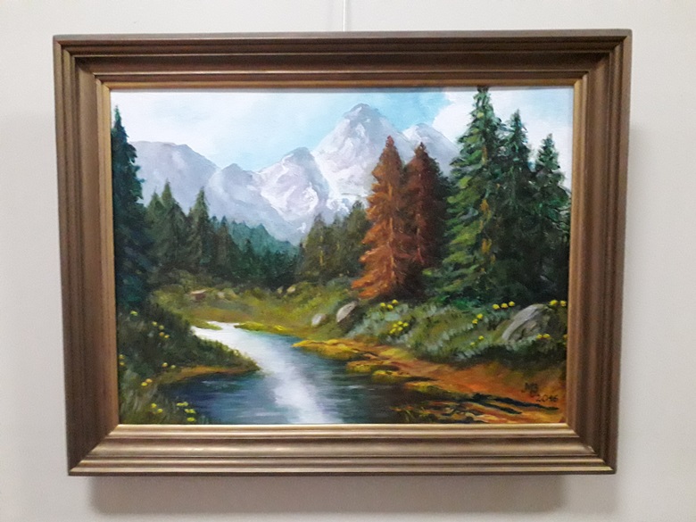 Prace artystki w średzkim muzeum