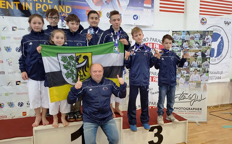 Młodzi karatecy wzięli udział w międzynarodowym turnieju w Łodzi