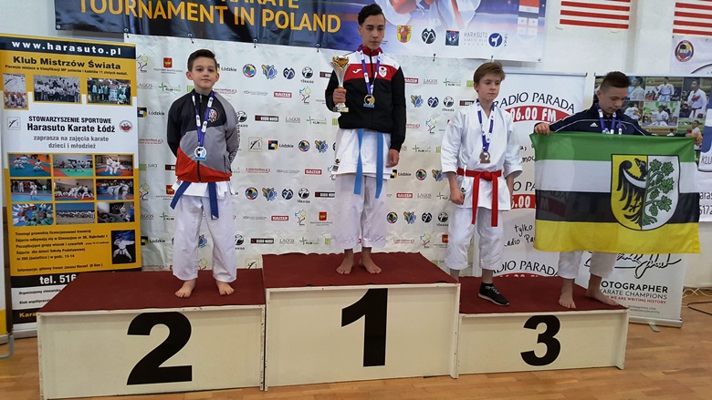 Młodzi karatecy wzięli udział w międzynarodowym turnieju w Łodzi