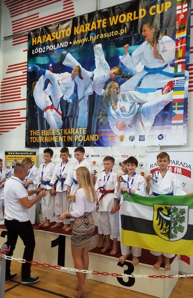 Młodzi karatecy wzięli udział w międzynarodowym turnieju w Łodzi