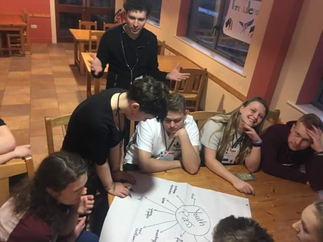 Udział uczniów w warsztatach w Irlandii