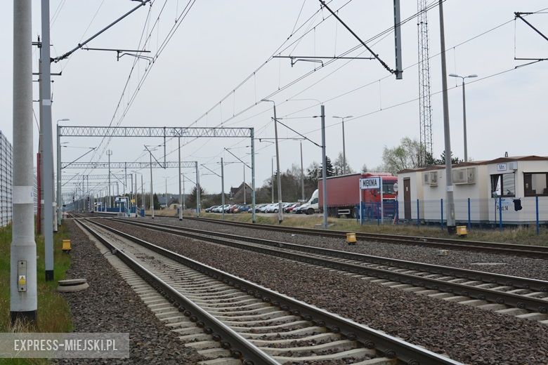 Stacja kolejowa w Miękini