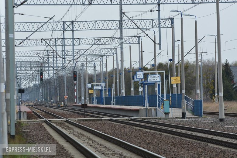 Stacja kolejowa w Miękini