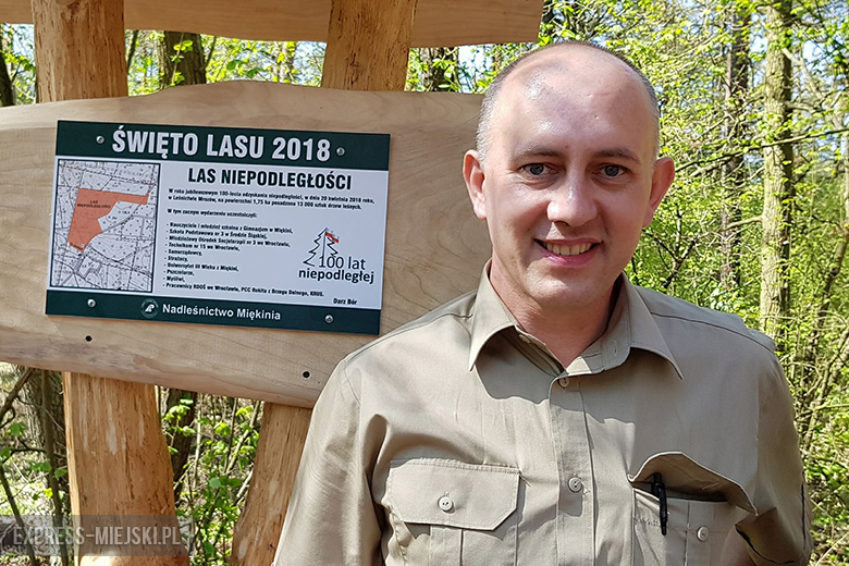 Sadzenie lasu w Leśnictwie Mrozów