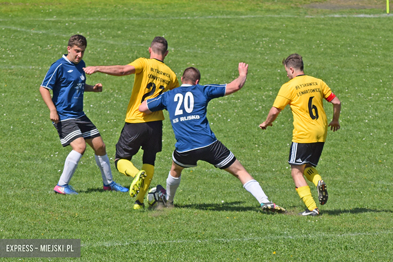 KS Rusko - Błyskawica Lenartowice 1:1