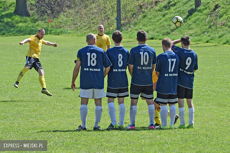KS Rusko - Błyskawica Lenartowice 1:1
