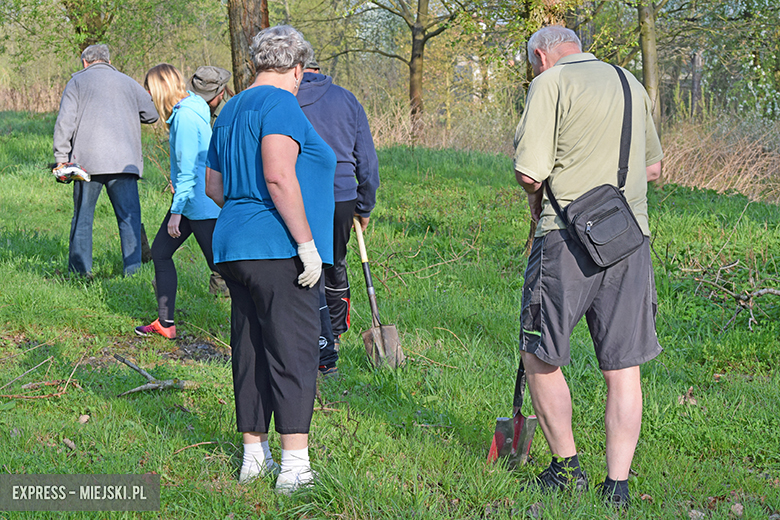 Sadzenie drzewek w Malczycach
