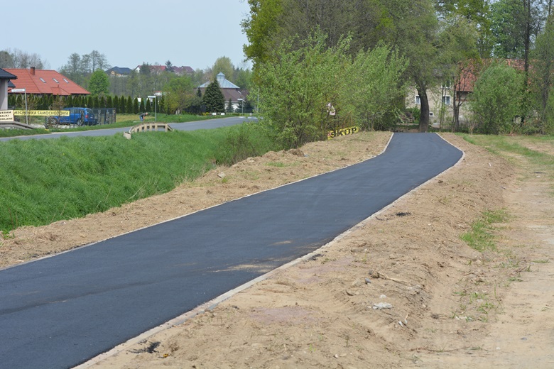 Budowa ścieżki rowerowej Cesarzowice-Ciechów