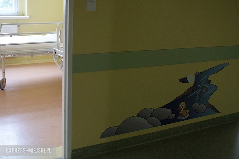 Wnętrza budynku dawnego szpitala w Środzie Śląskiej