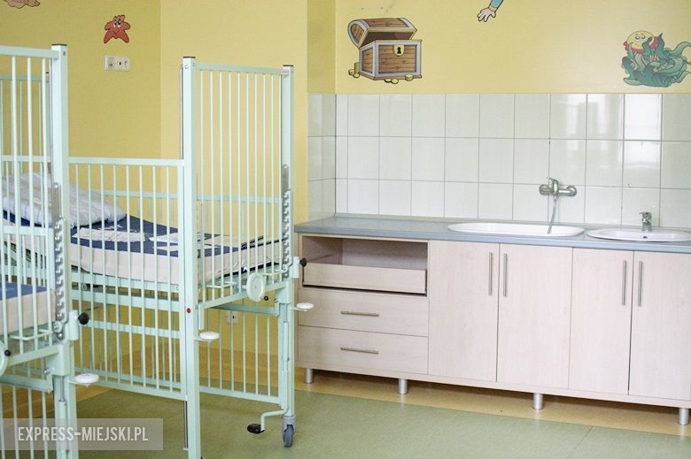 Wnętrza budynku dawnego szpitala w Środzie Śląskiej