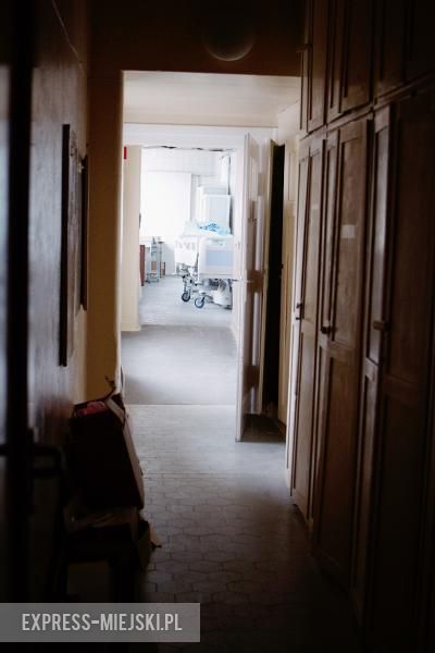Wnętrza budynku dawnego szpitala w Środzie Śląskiej