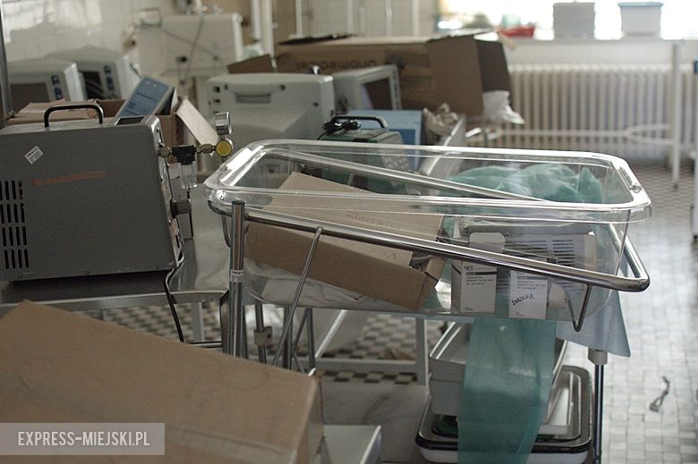 Wnętrza budynku dawnego szpitala w Środzie Śląskiej