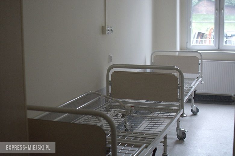 Wnętrza budynku dawnego szpitala w Środzie Śląskiej