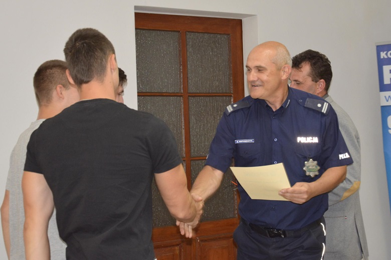 Konkurs motoryzacyjny w KPP w Środzie Śląskiej