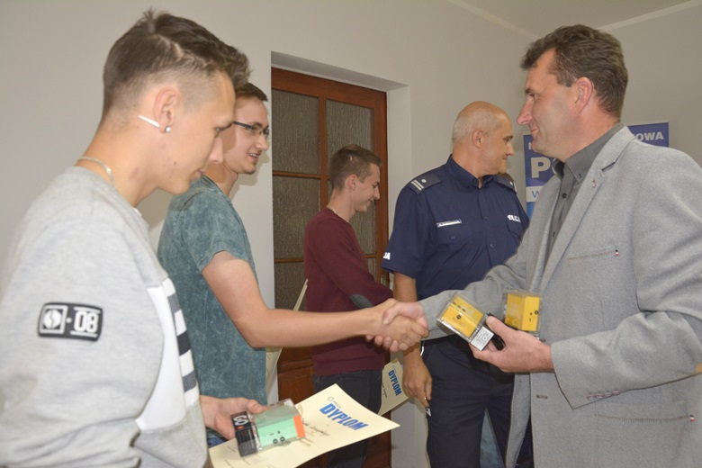 Konkurs motoryzacyjny w KPP w Środzie Śląskiej