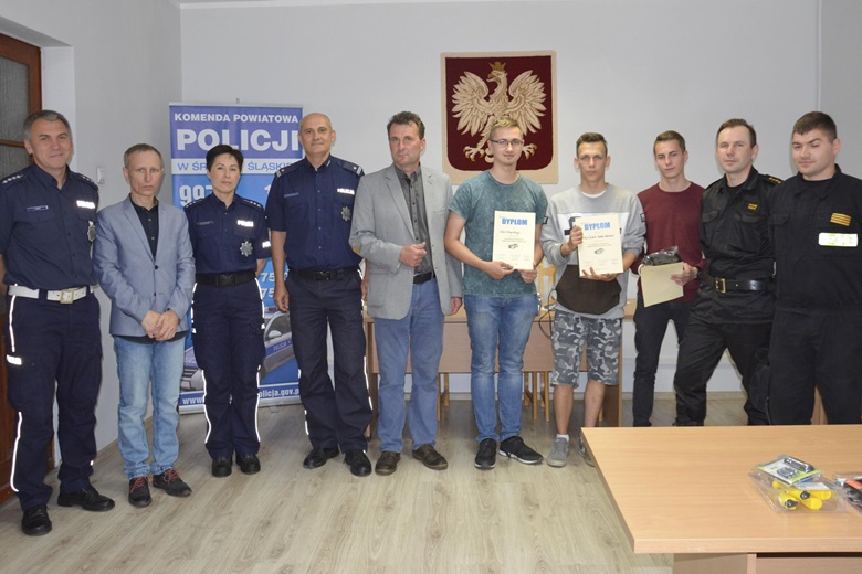 Konkurs motoryzacyjny w KPP w Środzie Śląskiej