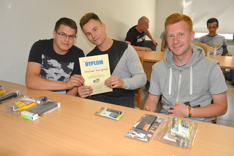 Konkurs motoryzacyjny w KPP w Środzie Śląskiej