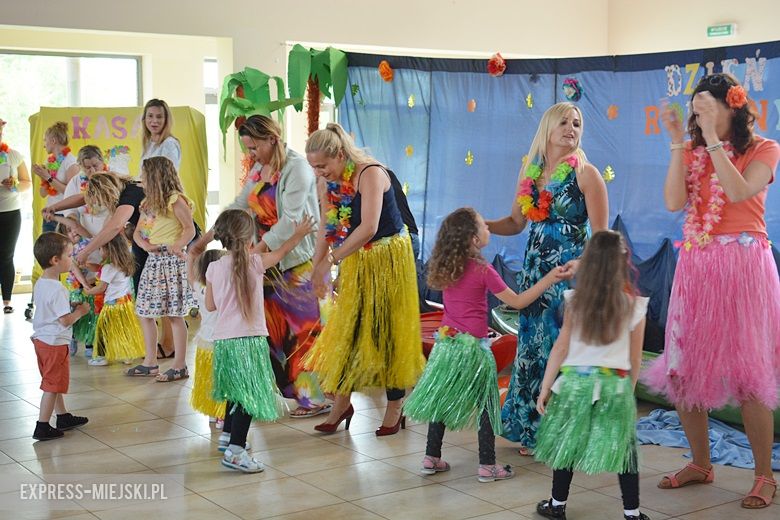 Wspólna zabawa w przedszkolu w Szczepanowie