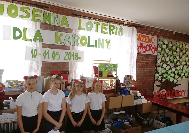 Wiosenna Loteria w szkole w Szczepanowie
