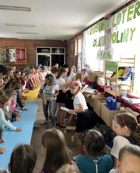 Wiosenna Loteria w szkole w Szczepanowie