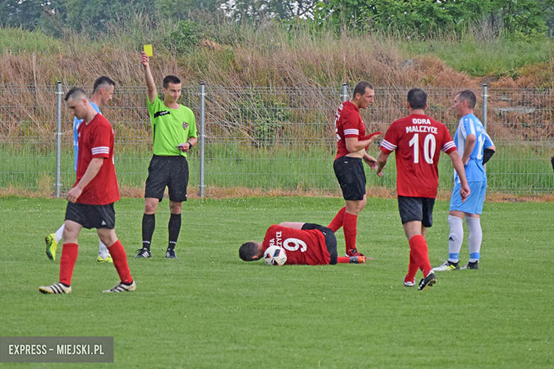 Błękitni Gniechowice - Odra Malczyce 4:3