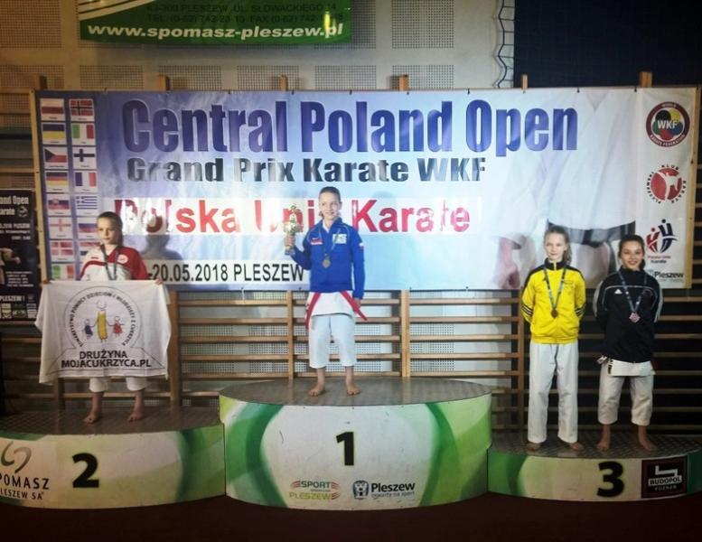 Młodzi karatecy na turnieju w Pleszewie