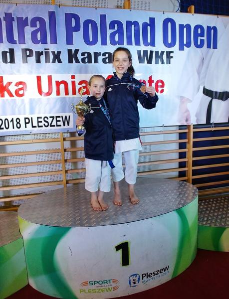 Młodzi karatecy na turnieju w Pleszewie